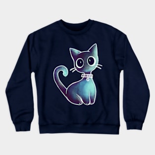 Black cat Crewneck Sweatshirt